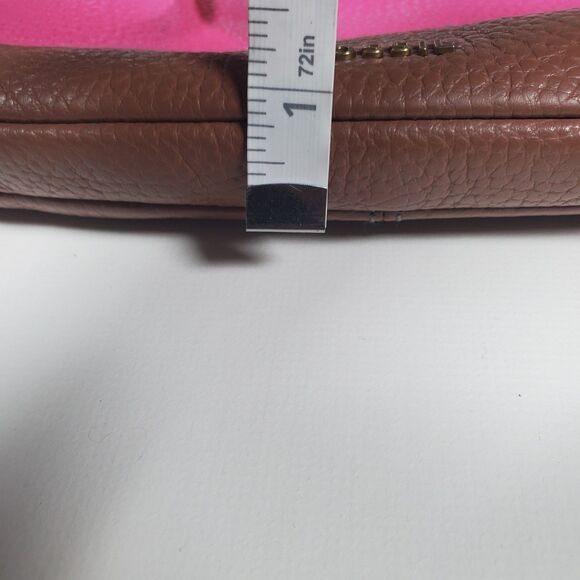 Fossil Women's Crossbody Purse Medium Leather Reversible Colorblock or Brown - Picture 13 of 13